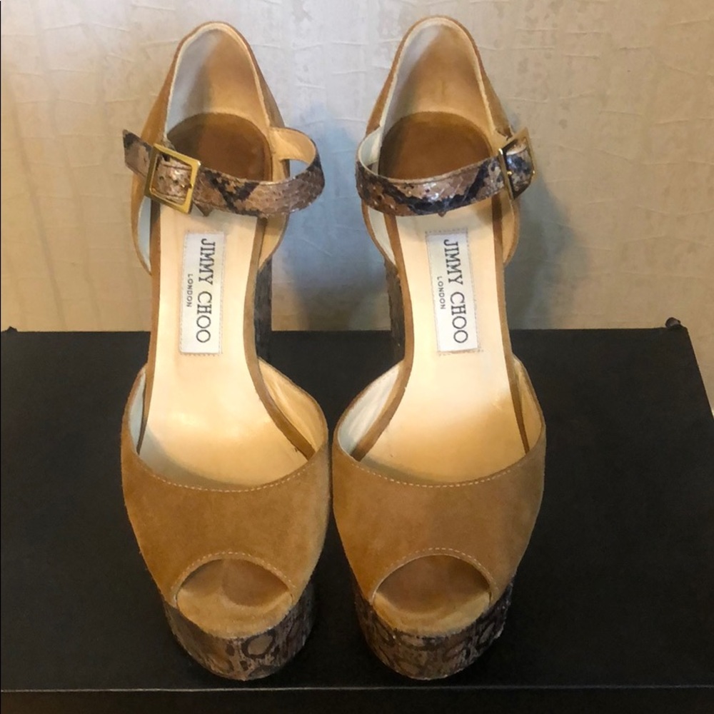 Jimmy Choo platform heels